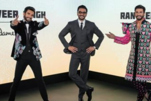 Ranveer singh के मैडम तुसाद में 2 वैक्स स्टैच्यू Ranveer Singh