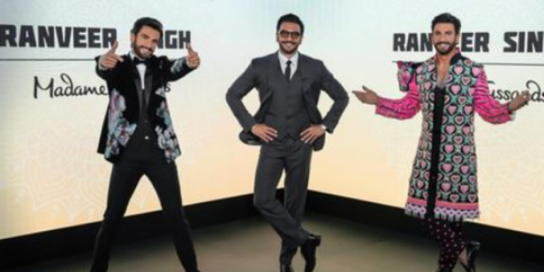 Ranveer singh के मैडम तुसाद में 2 वैक्स स्टैच्यू