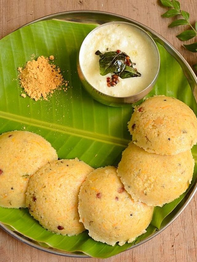 घर पे बनाये झटपट OATS IDLI